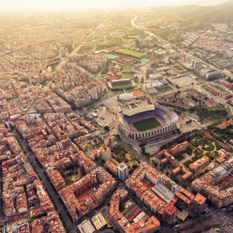 Vista de Les Corts (Barcelona)